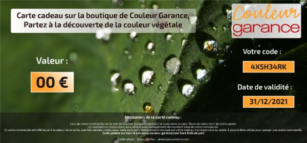 Carte cadeau 11 Carte cadeau 11